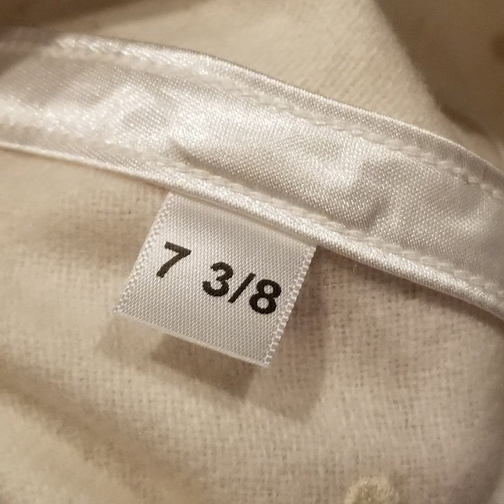 LA Monarchs Hat Size 7 3/8 Ebbets Field Flannels Wool MAde USA Hockey WHL White - Picture 7 of 9